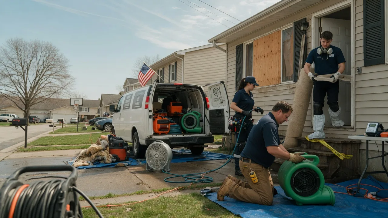 Water Damage Restoration in Pittsville, WI near me